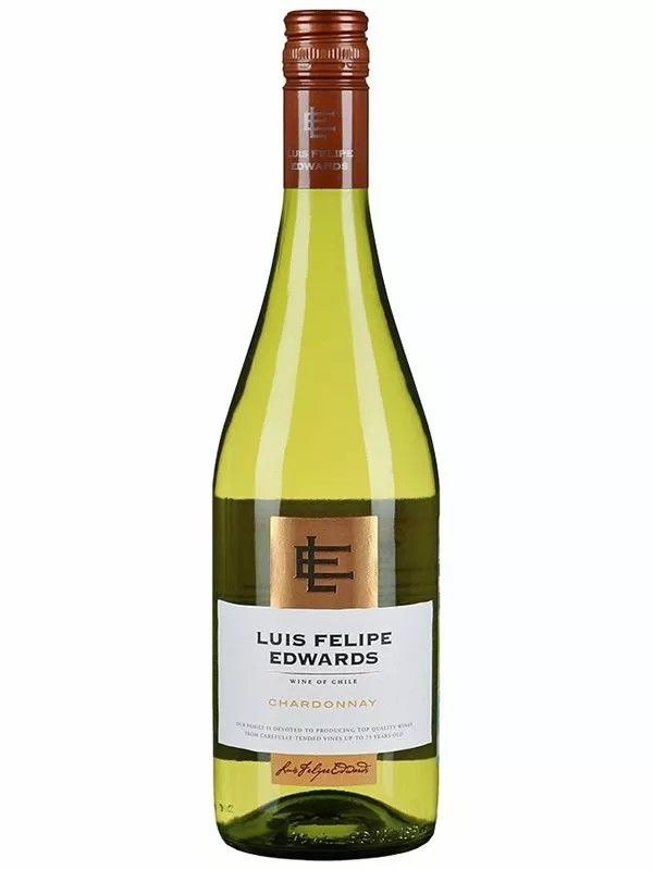 Вино Luis Felipe Edwards. Шардоне 2022 біле 0,75л 12.5%